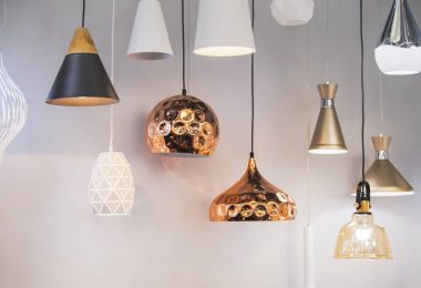 Suspension vintage industriel