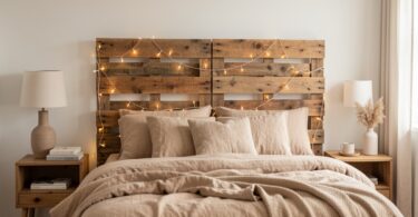 Trois tutoriels pour fabriquer une tête de lit originale avec des palettes, tasseaux ou mousse pour moins de 50 euros